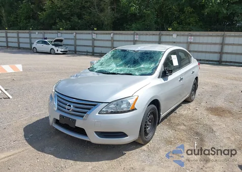 2014 Nissan Sentra S из США, поврежденный, VIN 3N1AB7AP2EY333822